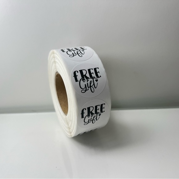 Packaging supplies | FREE GIFT STICKERS (Round) For Small Businesses NWT… - Picture 3 of 6
